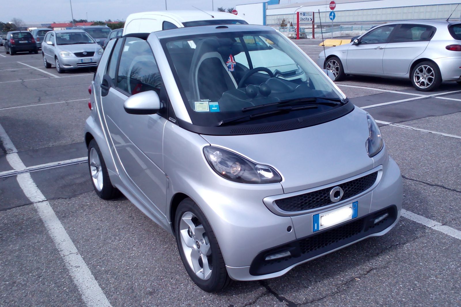 La mia Smart 451 Cabrio citybeam edition