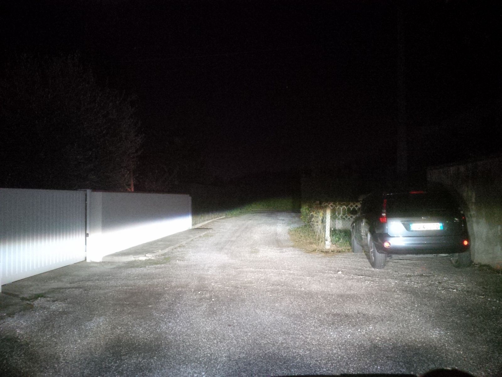 profondità e luce xenon